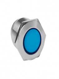 Лампа синяя сигнальная S-Pro67 19 мм 24В EKF PROxima Лампа синяя сигнальная S-Pro67 19 мм 24В EKF PROxima