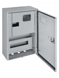 Корпус металлический ЩУ-3ф/1-0-12 IP66 (ЩУРН-3/12 IP66) с опломбировкой счётчика (542х347х180) TDM
