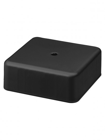 Коробка распаячная КР 75х75х28 ОП черная IP40 TDM