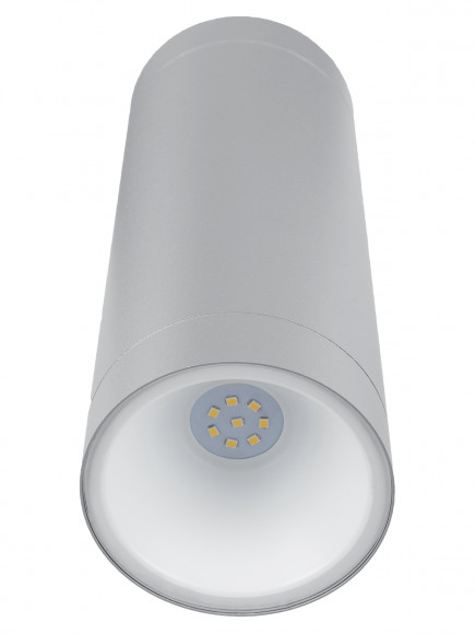 Светильник настенный LED, Тубо, 2х6 Вт, 4000 К, H252 мм, алюм./сер., вверх/вниз, IP65, TDM