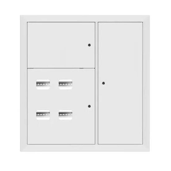 Щит этажный 4 кв. RAL9003 (1000х950х150) EKF Basic
