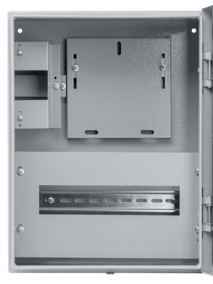 Корпус металлический ЩУ-1ф/1-0-12 IP66 (ЩУРН-1/12 IP66) (395х310х165) TDM
