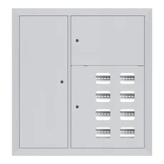 Щит этажный 8 кв. со слаботочным отсеком слева (1000х950х150) EKF Basic
