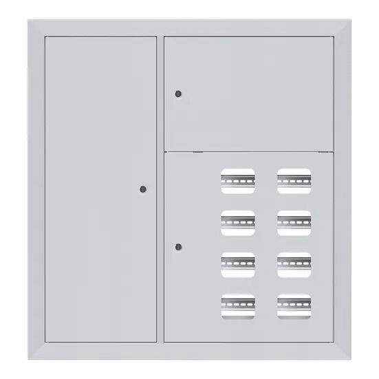Щит этажный 8 кв. со слаботочным отсеком слева (1000х950х150) EKF Basic