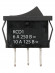 Переключатель клавишный KCD1-103 250В AC/DC, 1P, 6А, (3с), ON-OFF-ON, с нейтральным положением, черный, Mini TDM Переключатель клавишный KCD1-103 250В AC/DC, 1P, 6А, (3с), ON-OFF-ON, с нейтральным положением, черный, Mini TDM