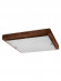 Светильник НПБ 02-3х40-121 УХЛ4 "Киото-2" венге 3х40 Вт IP20 (435х435х75) TDM
