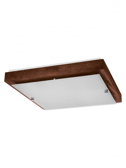 Светильник НПБ 02-3х40-121 УХЛ4 "Киото-2" венге 3х40 Вт IP20 (435х435х75) TDM