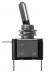 Выключатель-тумблер ASW-07D 1P 12В AC/DC 25А (3c) ON-OFF с фиксацией с зеленой LED подсветкой TDM