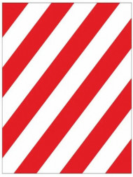 Знак металл "Негабаритное место" (300x300) EKF PROxima
