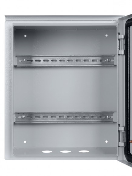 Корпус металлический ЩУ-МП (370х325х180) с окном IP54 Народный эконом