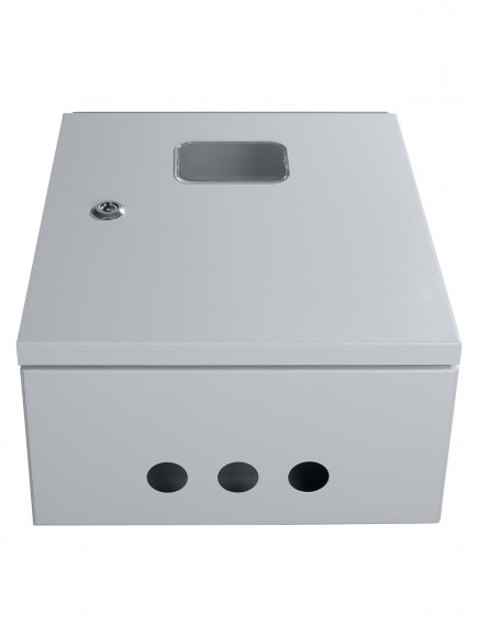 Корпус металлический ЩУ-МП (370х325х180) с окном IP54 Народный эконом