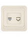 Розетка компьютерная RJ-45 сл. кость "Валдай" TDM