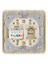 Розетка компьютерная RJ-45 сл. кость "Валдай" TDM
