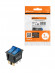 Выключатель двухклавишный KCD3-221N 250В AC/DC, 1P, 15А, (6с), ON-OFF, черный корпус, две синие клавиши с LED подсветкой TDM Выключатель двухклавишный KCD3-221N 250В AC/DC, 1P, 15А, (6с), ON-OFF, черный корпус, две синие клавиши с LED подсветкой TDM