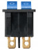 Выключатель двухклавишный KCD3-221N 250В AC/DC, 1P, 15А, (6с), ON-OFF, черный корпус, две синие клавиши с LED подсветкой TDM Выключатель двухклавишный KCD3-221N 250В AC/DC, 1P, 15А, (6с), ON-OFF, черный корпус, две синие клавиши с LED подсветкой TDM