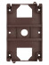 Бокс КМПн 1/4 для наружной установки IP20 "ЭКО" (бук) инд. штрихкод TDM