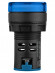 STATUS Лампа сигнальная AD-22DS, LED, d22 мм, 24-440 В AC/DC, IP65, синий TDM