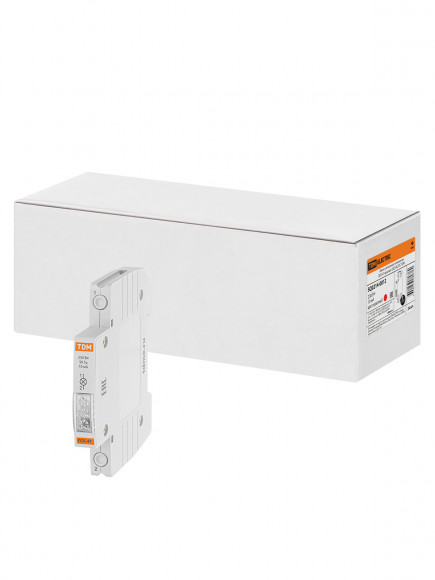Лампа сигнальная компактная ЛСК-47 красная (LED) AC/DC TDM