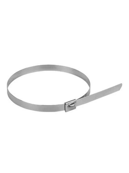 Хомут AISI 304 из нержавеющей стали, 4.6x290 (10 шт.) FlexLock PROxima Хомут AISI 304 из нержавеющей стали, 4.6x290 (10 шт.) FlexLock PROxima