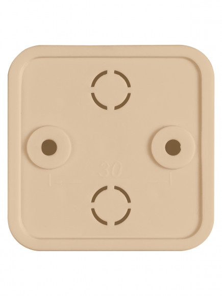 Коробка распаячная КР 50х50х20 ОП сосна, с клем. колодкой, IP40, инд. штрихкод TDM