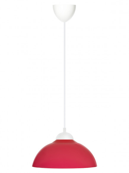 Светильник НСБ 1122/1 "Home mini" 15 Вт, Е27, красный, шнур белый TDM Светильник НСБ 1122/1 "Home mini" 15 Вт, Е27, красный, шнур белый TDM