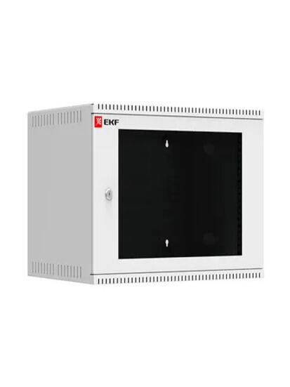 Шкаф телекоммуникационный настенный 6U (600х550) стекло, Astra серия EKF PROxima