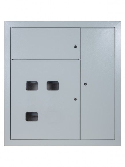 Корпус щита этажного 3 кв. (1010х950х160) размер ниши (920х860х140) TDM