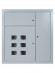 Корпус щита этажного 6 кв. модификация3 Народный (1010х950х160), ниша 920х860х140