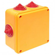 Коробка огнестойкая E90 100х100х50мм, c клеммником 3 полюса 1,5-10 мм2 IP55 EKF
