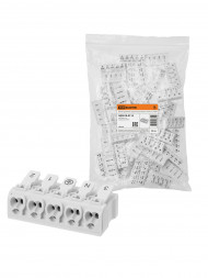 Клемма пружинная соединительная КСП5-3L+N+PE, 16 A TDM