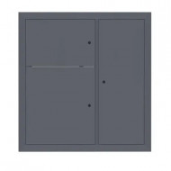 Щит этажный до 8 кв. без окон RAL7024 (1000х950х150) EKF PROxima