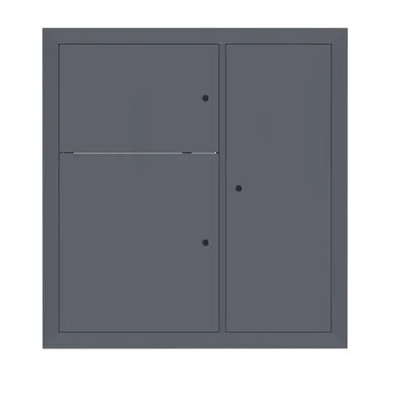 Щит этажный до 8 кв. без окон RAL7024 (1000х950х150) EKF PROxima