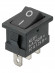 Выключатель клавишный KCD1-102 250В AC/DC, 1P, 6А, (3с), ON-ON, черный, Mini TDM Выключатель клавишный KCD1-102 250В AC/DC, 1P, 6А, (3с), ON-ON, черный, Mini TDM