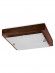 Светильник НПБ 02-2х40-121 УХЛ4 "Киото-1" венге 2х40 Вт IP20 (270х270х75) TDM