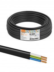 Провод ВВГмб-П нг(А)-LS 3х4 220/380 (10м) Народный