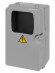 ЩУ-П-1ф/3ф (360х225х155) пластик, монтажная панель IP54 TDM