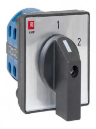 Переключатель кулачковый ПК-1-52 10А 2P "1-2" EKF PROxima Переключатель кулачковый ПК-1-52 10А 2P "1-2" EKF PROxima