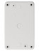 Корпус КП102 c козырьком для кнопок, 2 места, ABS желтый, IP66 TDM