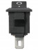 Выключатель клавишный KCD11-101 250В AC/DC, 1P, 3А, (2с), ON-OFF, черный, Micro TDM