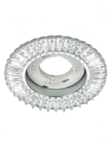 Светильник встраиваемый СВ 03-16 GX53 230В LED подсветка 5 Вт зеркальный/хром TDM Светильник встраиваемый СВ 03-16 GX53 230В LED подсветка 5 Вт зеркальный/хром TDM