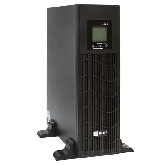 Источник Бесперебойного Питания Линейно-интерактивный E-Power PSW 600 1500 ВА/1200 Вт, для монтажа в стойку, c АКБ 2 х 12В_9 Ач, LCD, 6xC13,USB,RJ45
