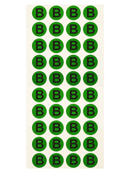 Символ "B" d=20мм TDM