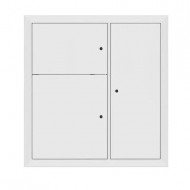 Щит этажный до 8 кв. без окон RAL9003 (1000х950х150) EKF PROxima