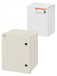 Щит антивандальный, ЩПМП-1-0, GRP, IP55, IK08, -50 С до +70 С, навесной, (400х300х210) TDM