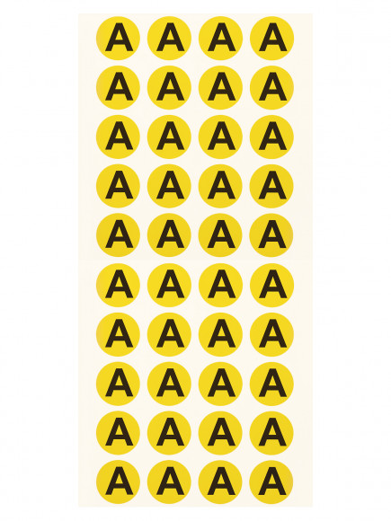 Символ "A" d=20мм TDM