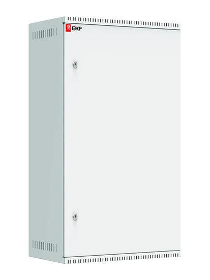 Шкаф телекоммуникационный настенный 15U (600х350) дверь металл, Astra серия EKF PROxima