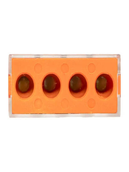 Клемма СМК 773-174 (с пастой), 4 отверстия, 2,5-6,0 мм2 EKF PROxima Клемма СМК 773-174 (с пастой), 4 отверстия, 2,5-6,0 мм2 EKF PROxima