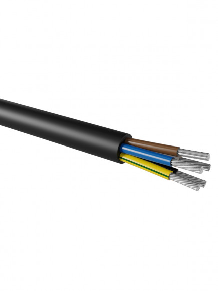 Кабель АсКГТП-ХЛ 5х4(N,PE)-0,66 ГОСТ TDM