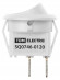 Выключатель клавишный круглый KCD11-101 250В AC/DC, 1P, 3А, (2с), ON-OFF, белый, Micro TDM