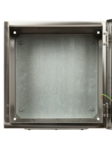 Корпус металлический ЩМП-40.40.20 (AISI 304) IP66 (400х400х200) TDM